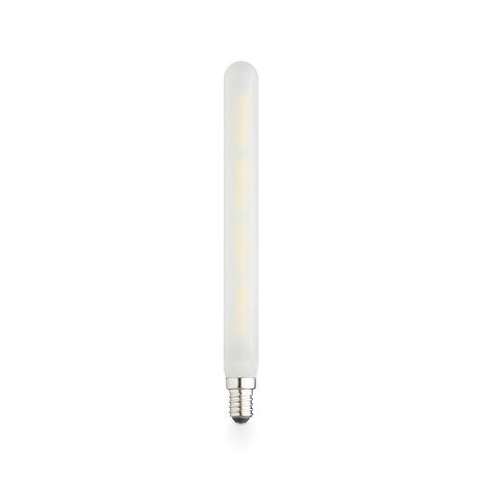 LED bulb Tube 210, matt E14 4.5 W 2,700 K dimmable