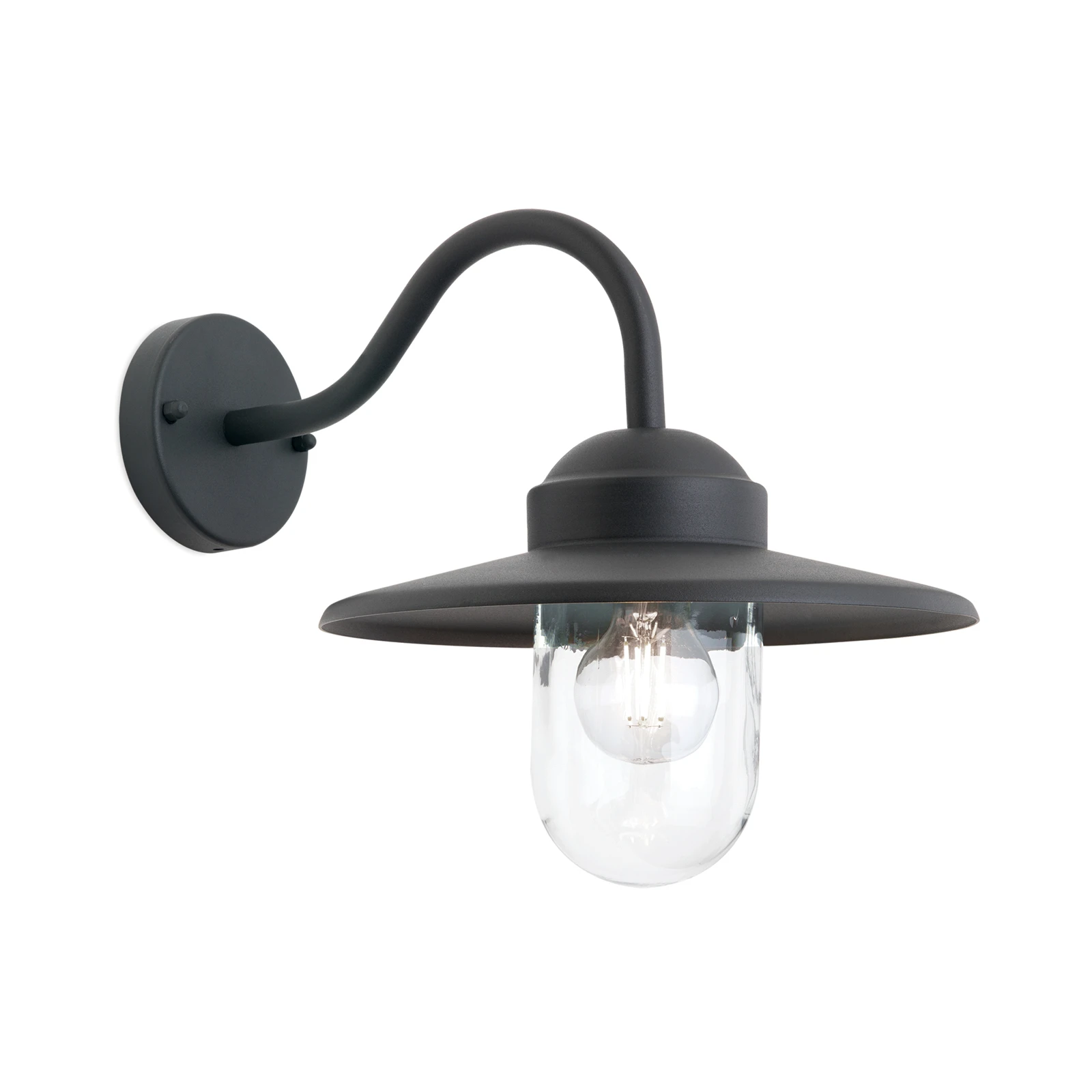 Applique d'extérieur Edward, style vintage, anthracite