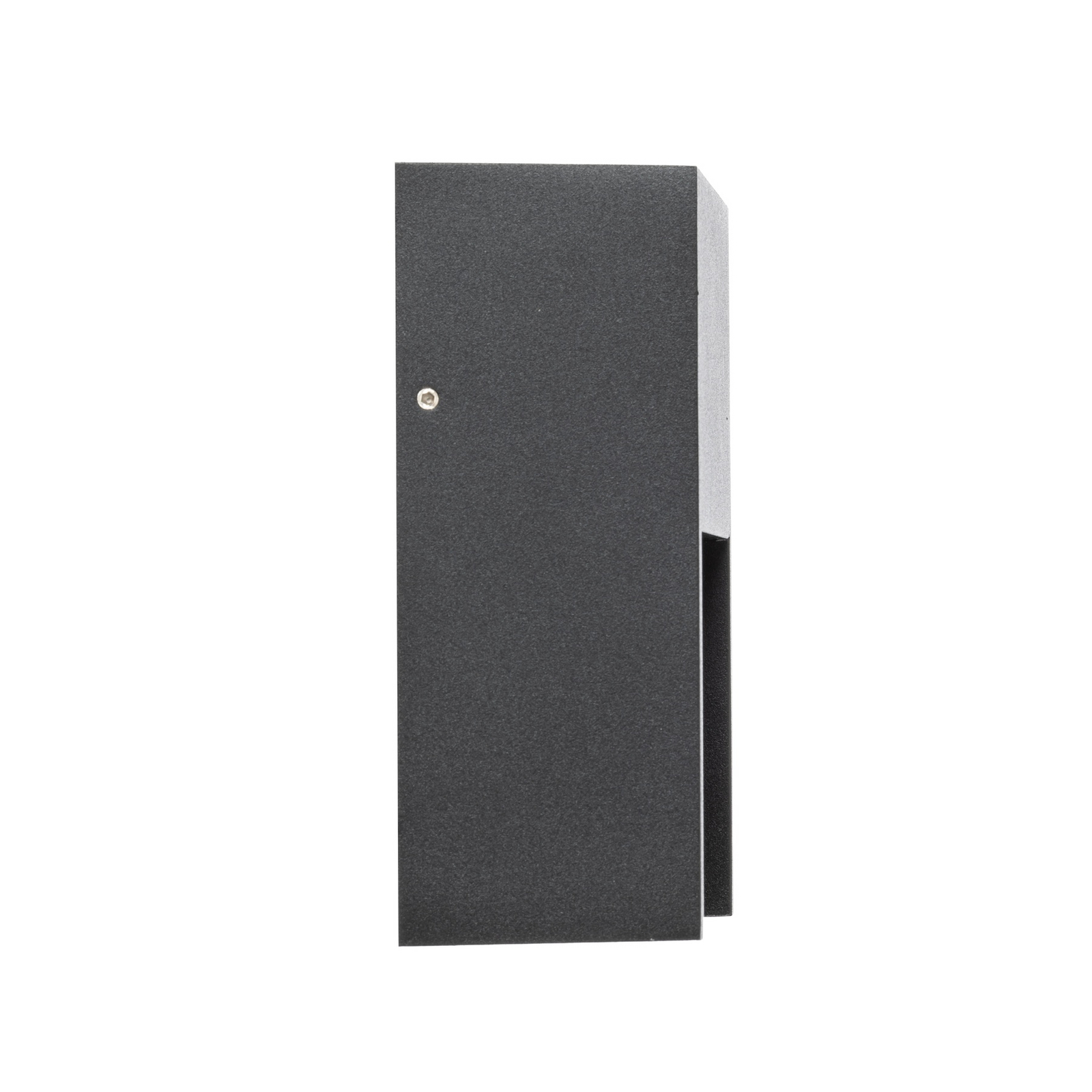 Lindby LED εξωτερικός φωτισμός τοίχου Aurali, 1 φως, μαύρο, IP65