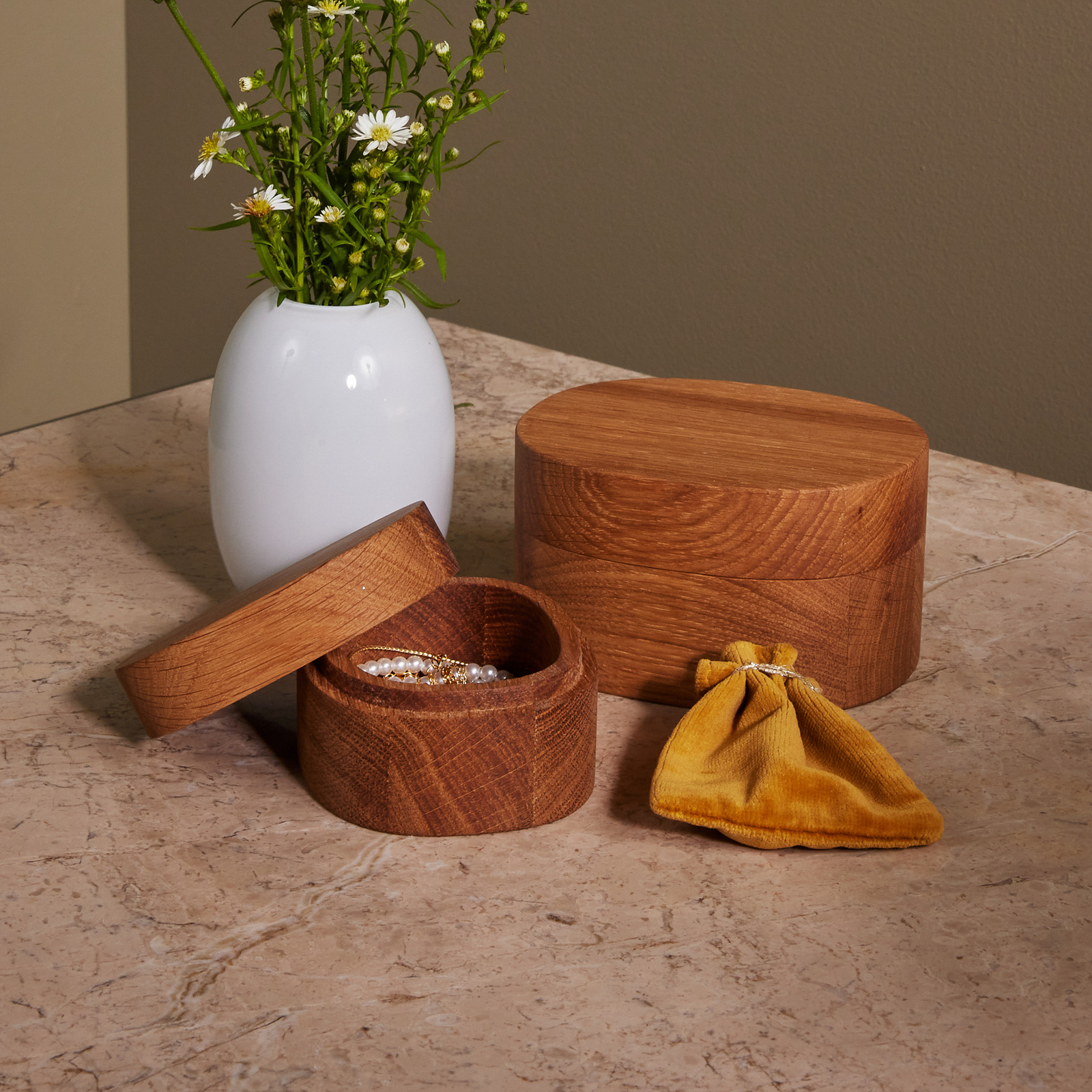 Superellipse Schachtel, Länge 12 cm, FSC Eiche - Piet Hein Superellipse Schachtel, Länge 12 cm, FSC Eiche - Piet Hein