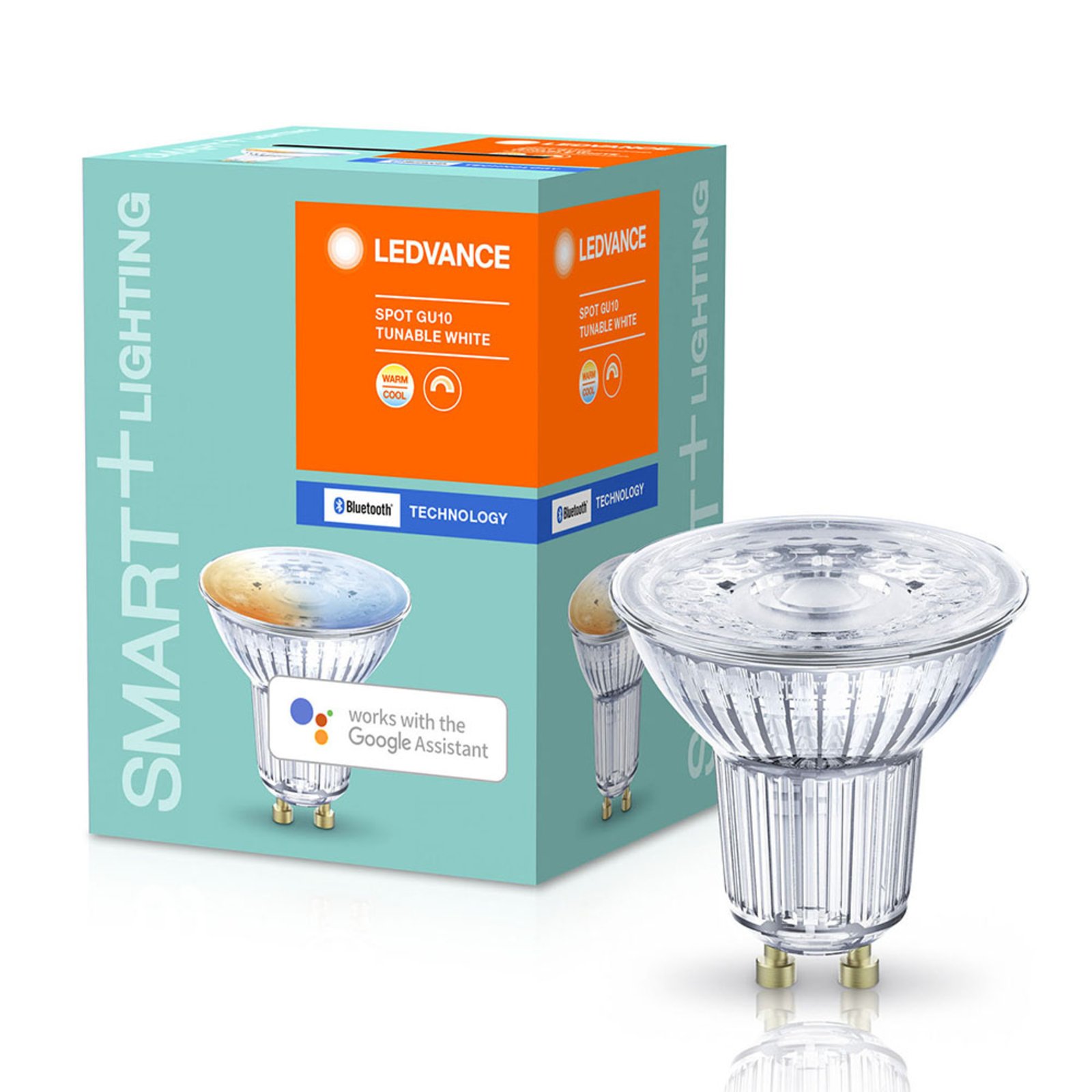 LEDVANCE SMART+ Bluetooth GU10 LED lamp 4,9W CCT
