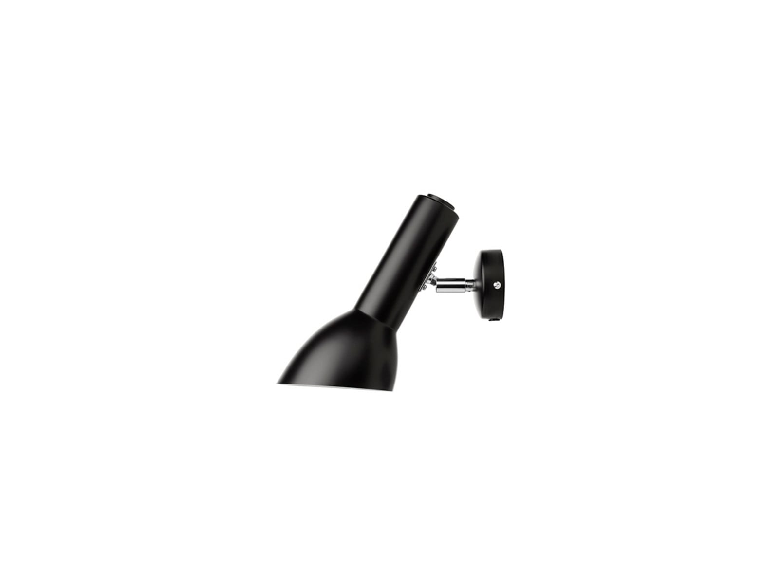 Oblique V&auml;gglampa HW Chrome/Matt Black CPH Lighting - Vardagsrum - Aluminium