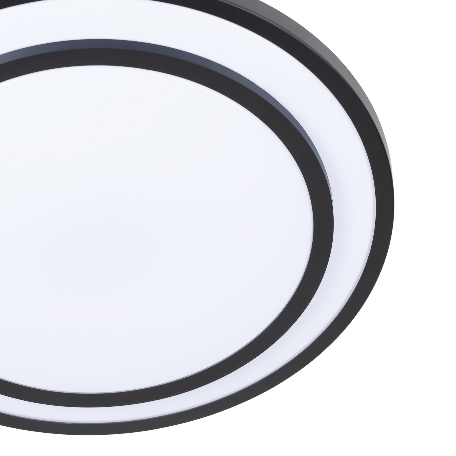 Essina LED Stropné Lampa Dim. CCT Black/White - Lindby