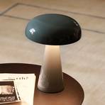 &Tradition Candeeiro de mesa LED recarregável Como SC53, azul pedra
