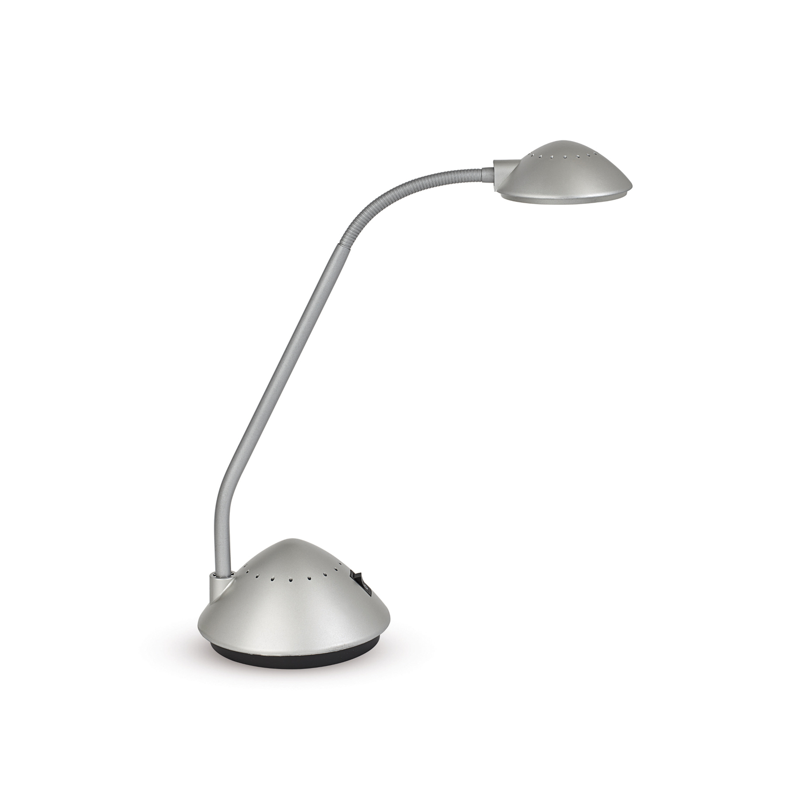 Lampada LED da scrivania MAULarc, argento