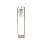 Chandan Słupek oświetleniowy wysokość 90 cm beżowy metal IP54 - Lucande
