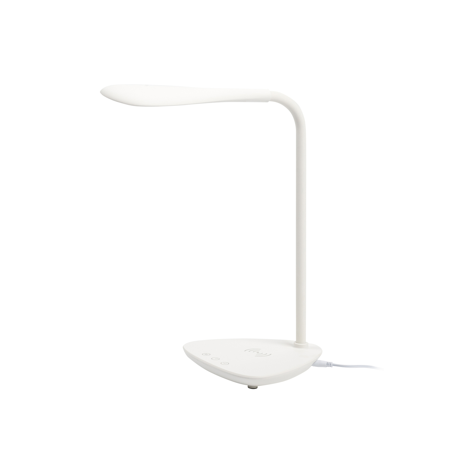 Aluminor Tom Qi lámpara de mesa LED CCT blanco