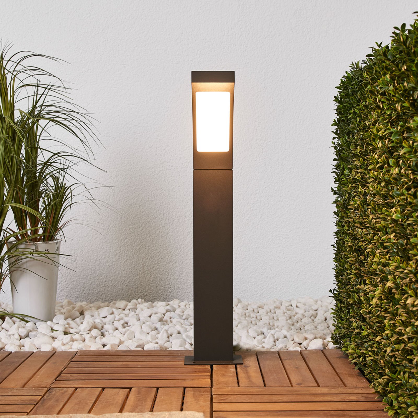 Juvia Außen Gartenleuchte IP54 Graphite - Lucande