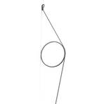 FLOS Wirering grey LED wall light, ring grey