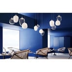 Oblò Suspension Medium 3000K Silk Blanc/Blanc - Lodes