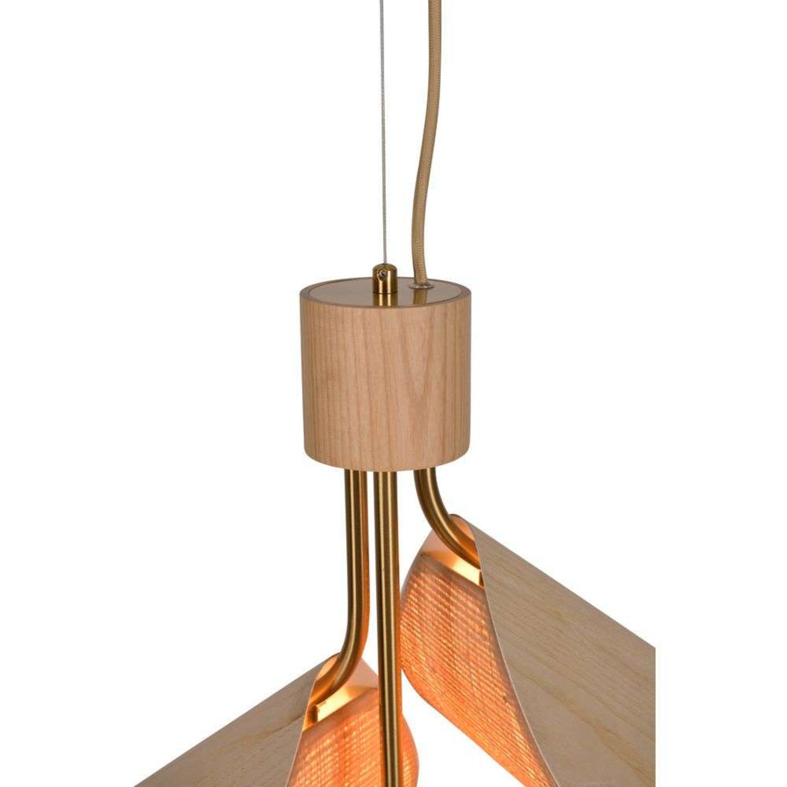 Lys Lustră Pendul S Wood - Forestier