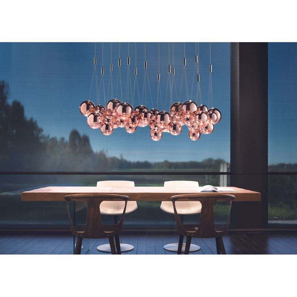 Lodes Random Taklampa, rosa / ljusröd från Lodes