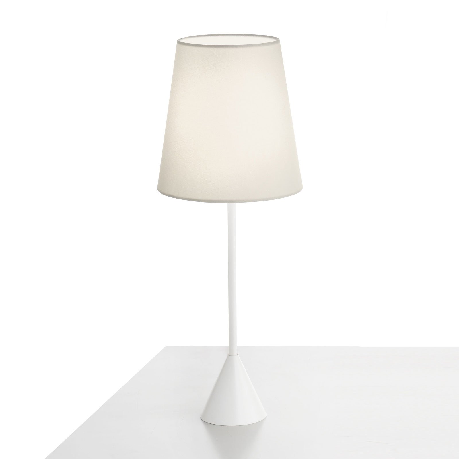 Modo Luce Lucilla lampe table Ø17cm blanche/ivoire