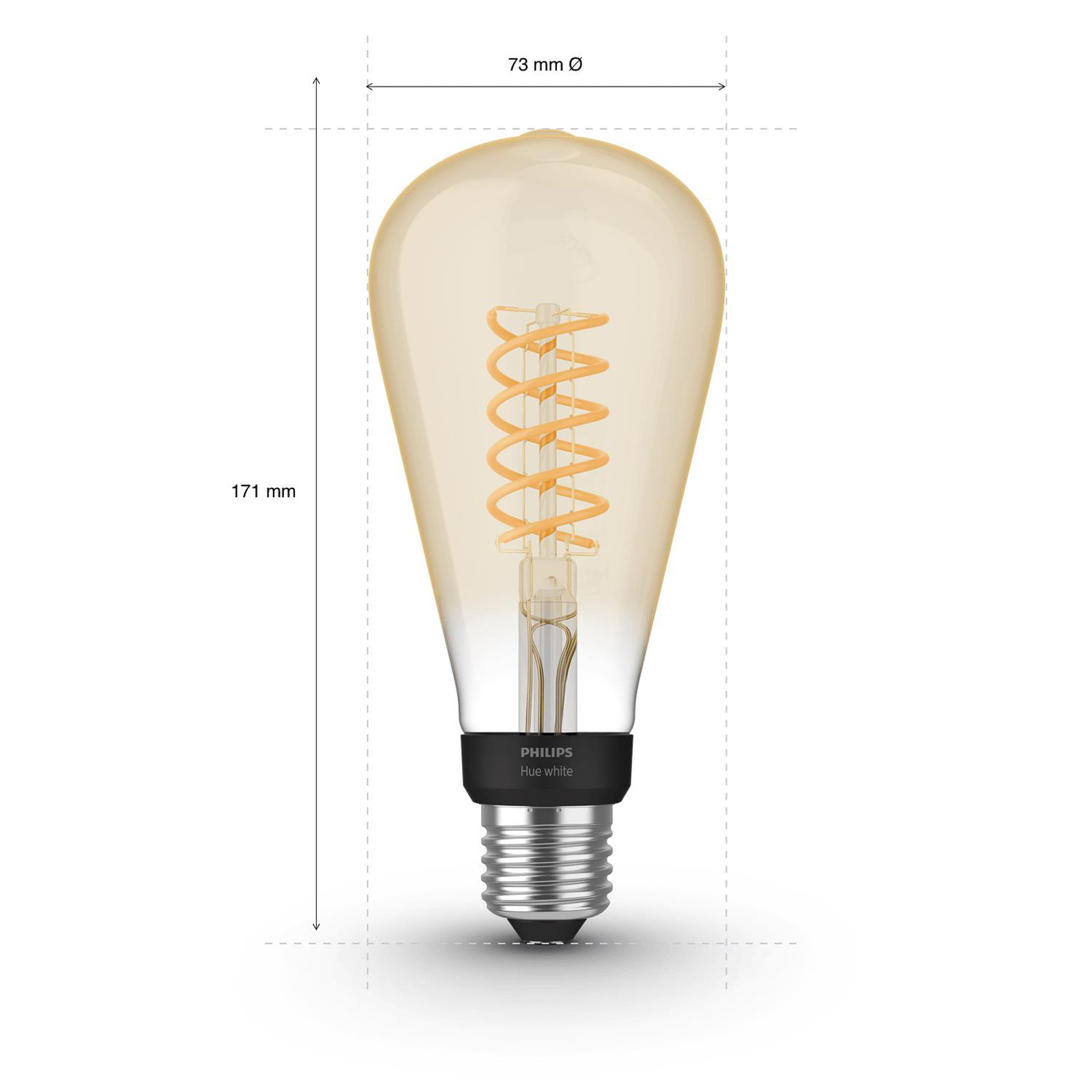 Philips Hue White Giant Filament-Lampe E27 7W ST72