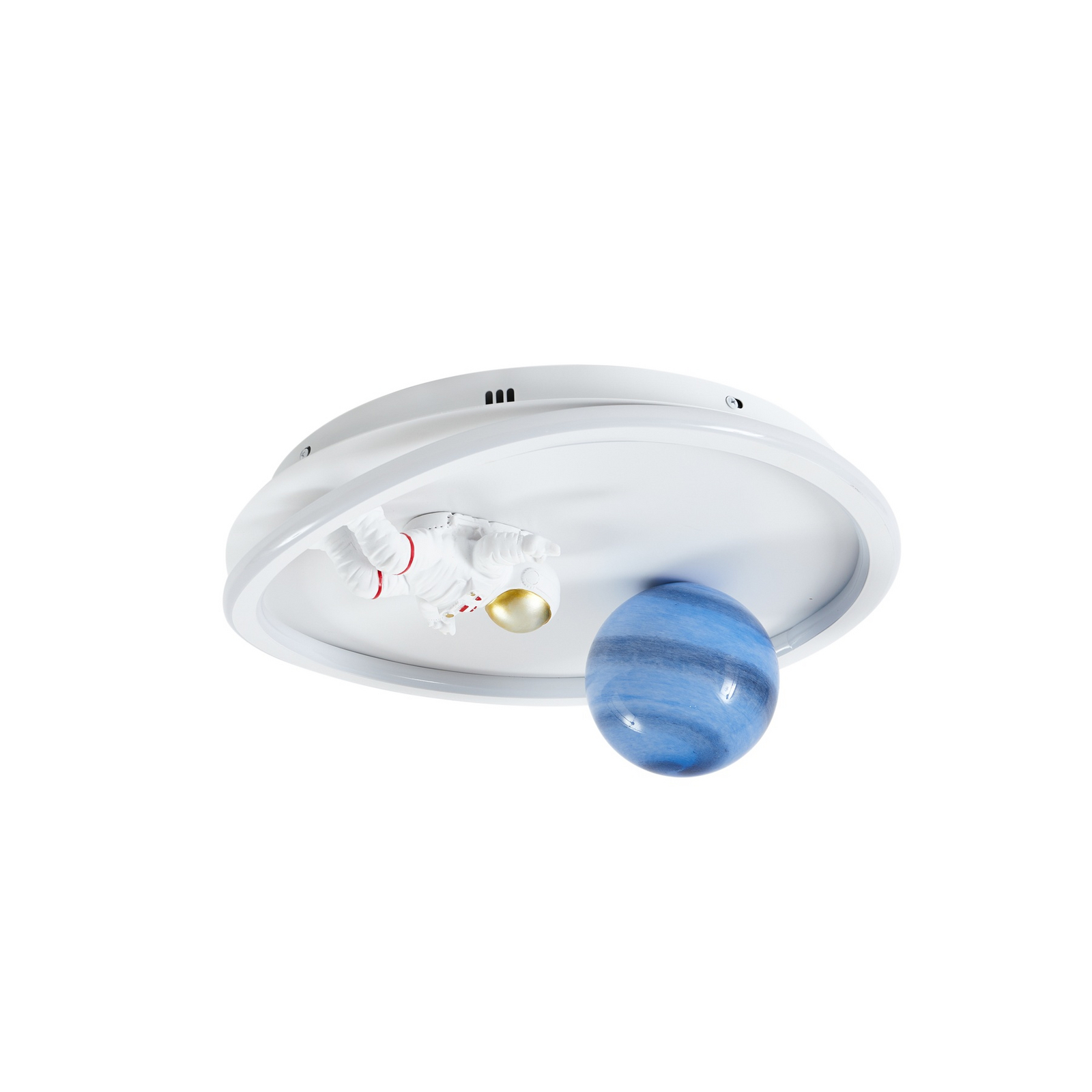 Lindby LED stropna svetilka Kosmo, 31 W, kovina, plastika