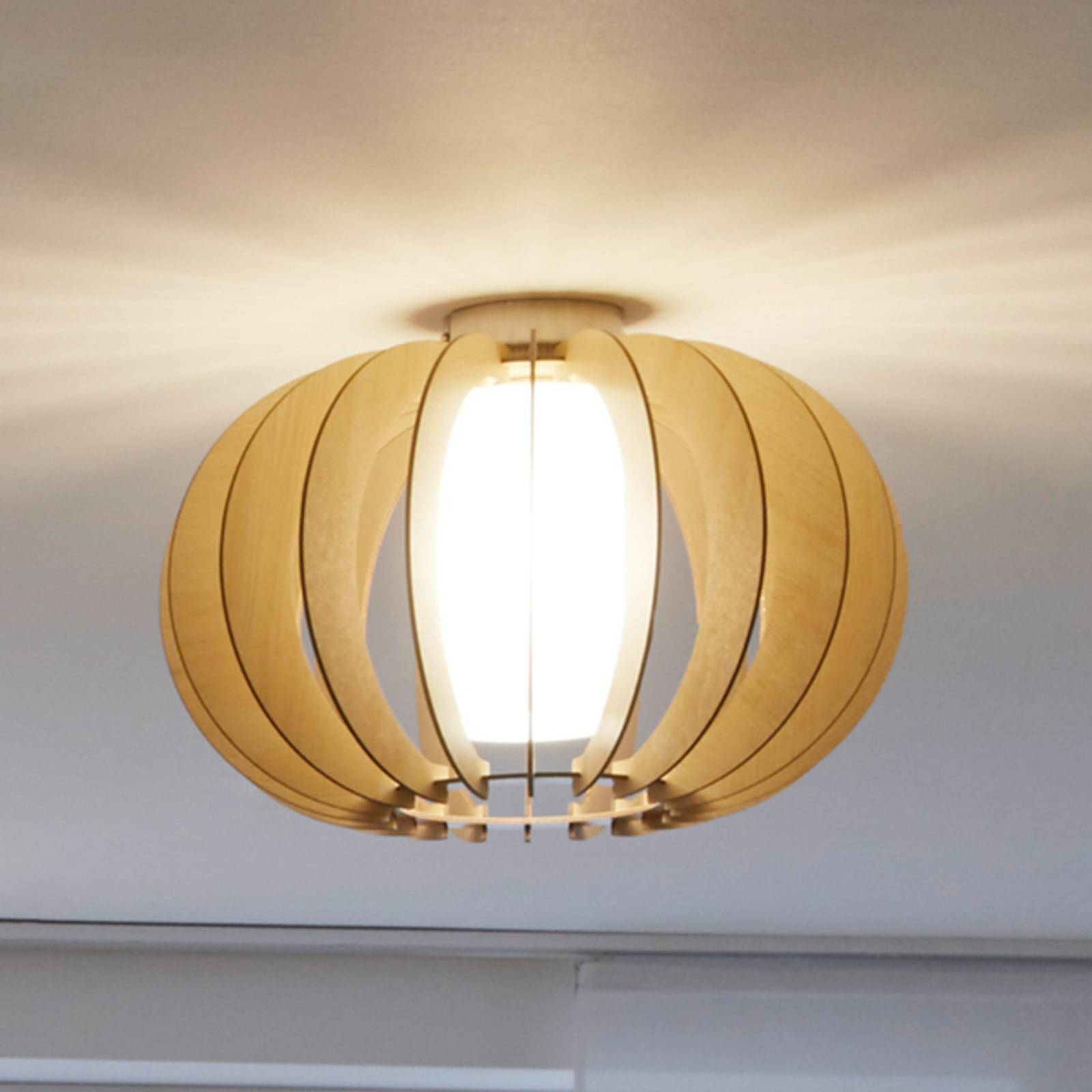 Photos - Chandelier / Lamp EGLO Natural-looking Stellato ceiling lamp 