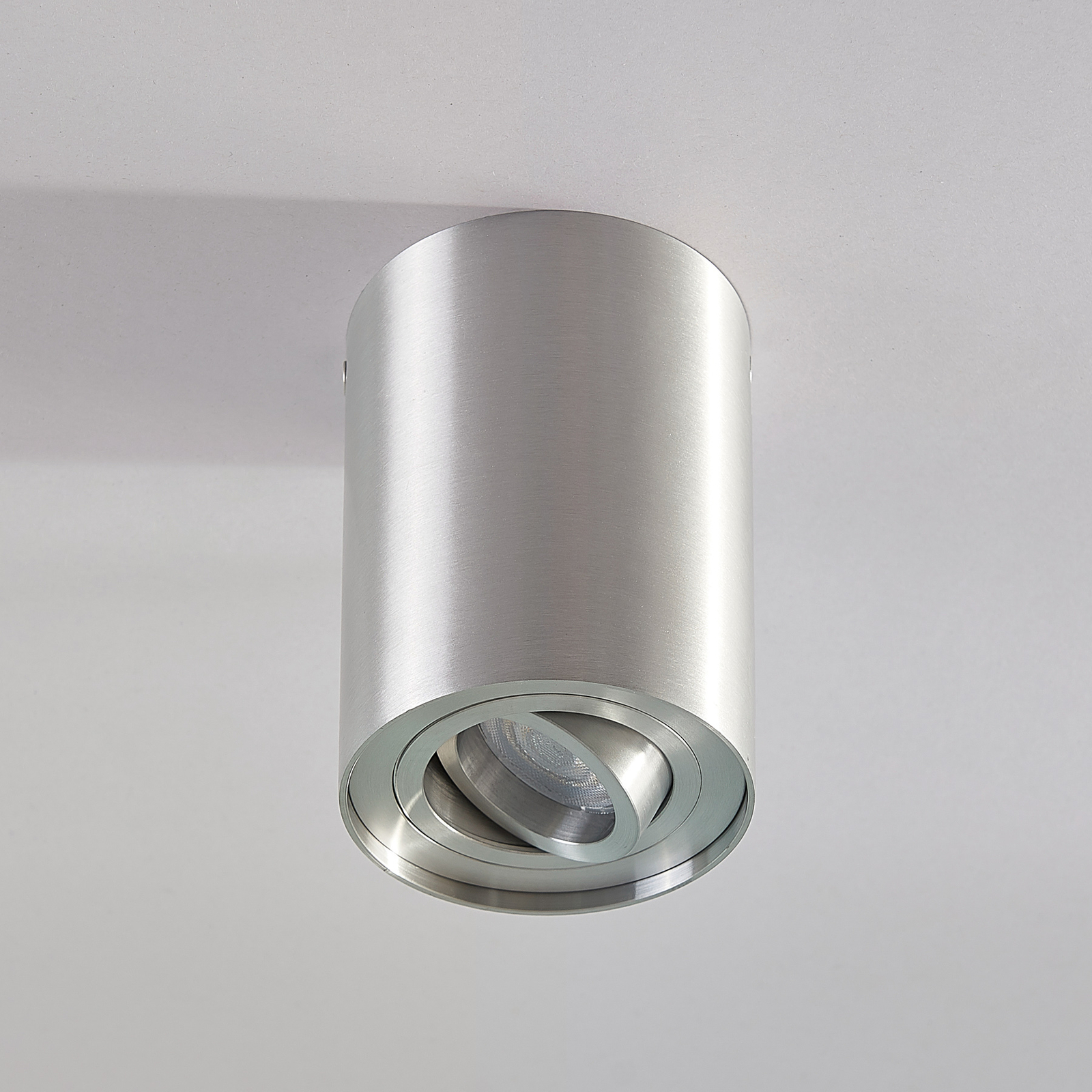 Reflektor sufitowy Jolina, okrągły, zestaw 2 sztuk, aluminium