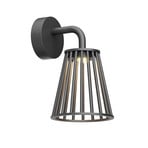 UDGÅET - Miray LED Vanjski Zidna lampa tamno Siva - Lucande