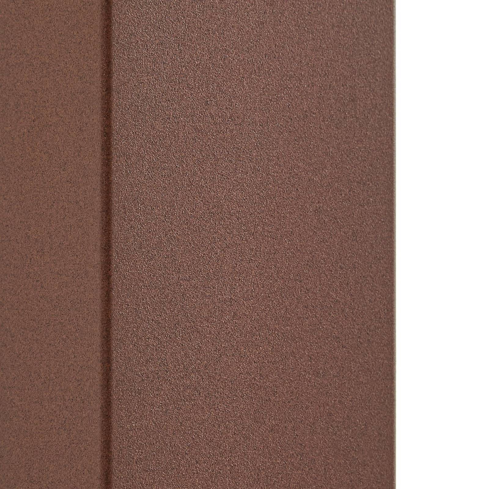 Lindby Słupek oświetleniowy Kaliro, rdza, 60 cm, E27, IP54