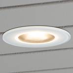 Lámpara empotrada LED 7875 techo exterior, blanco