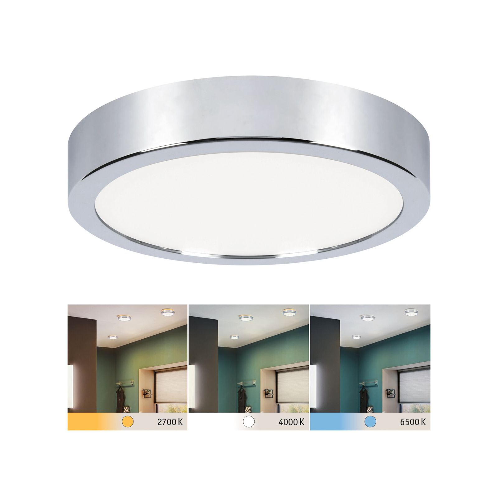 Paulmann Aviar LED plafondlamp WhiteSwitch IP44