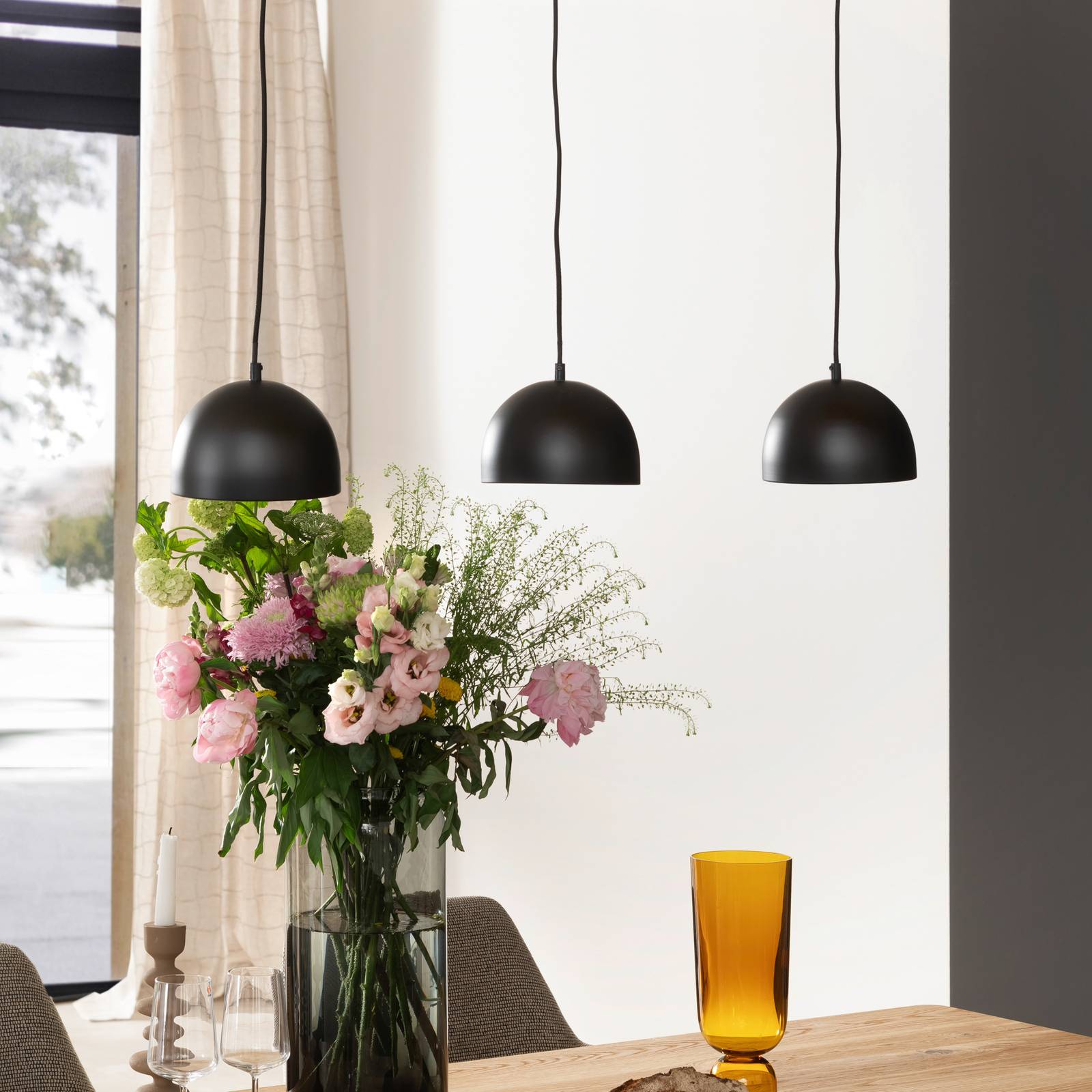 Schöner Wohnen Kia suspension à 3 lampes