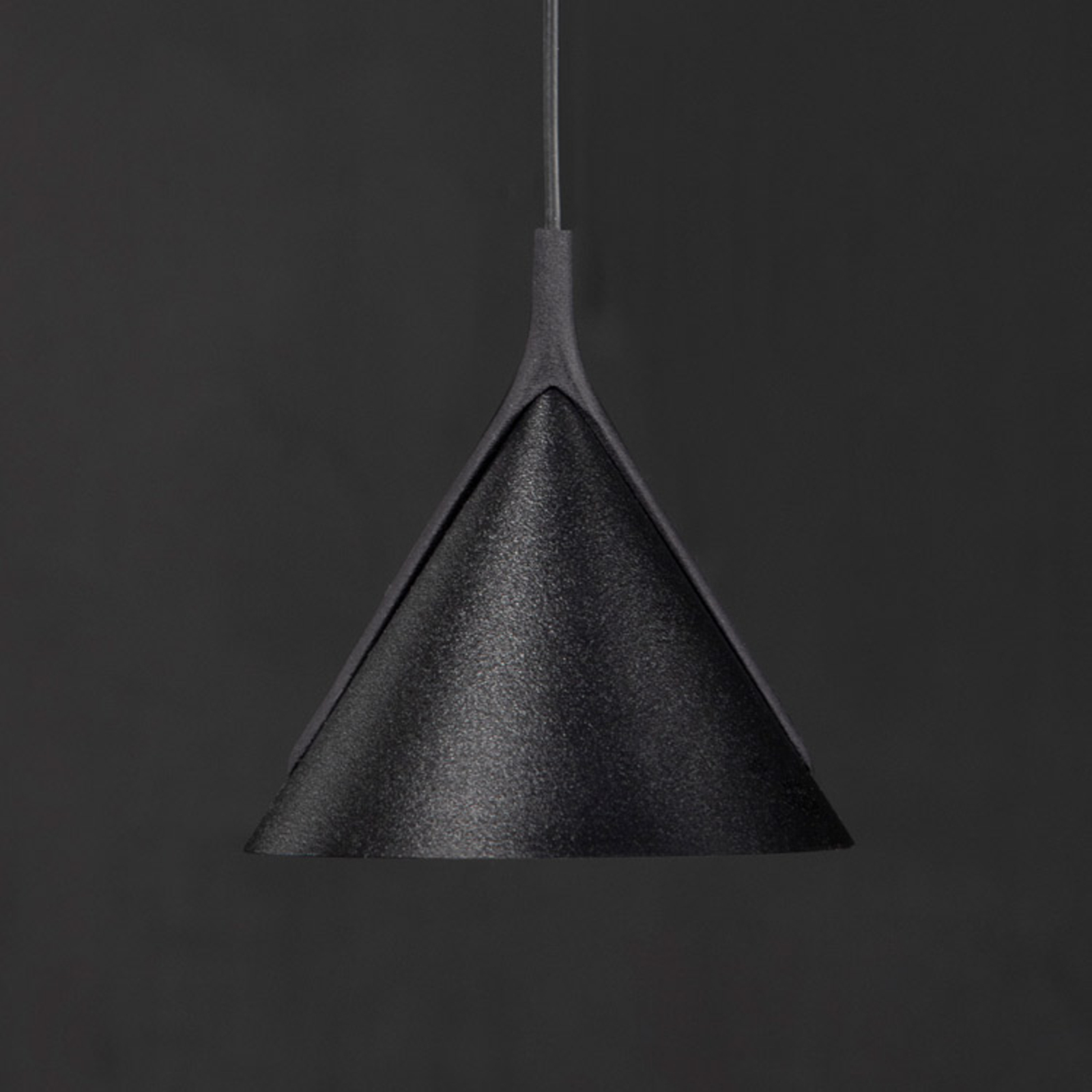 Axolight Jewel Mono pendant black-grey 2700K 12°