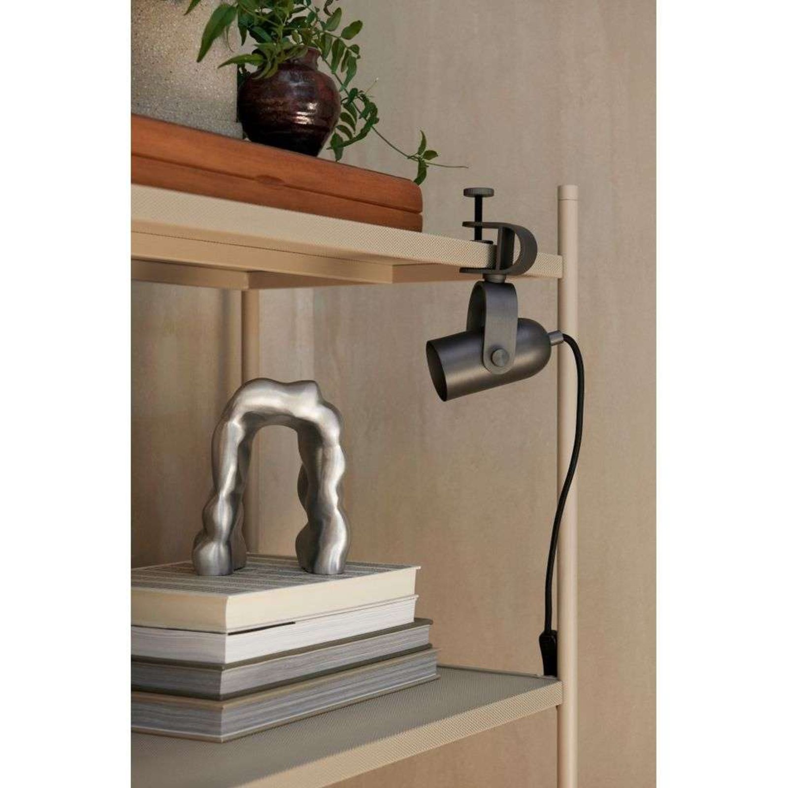 Ruuvi Clip Lamp Blackened Iron - Ferm Living