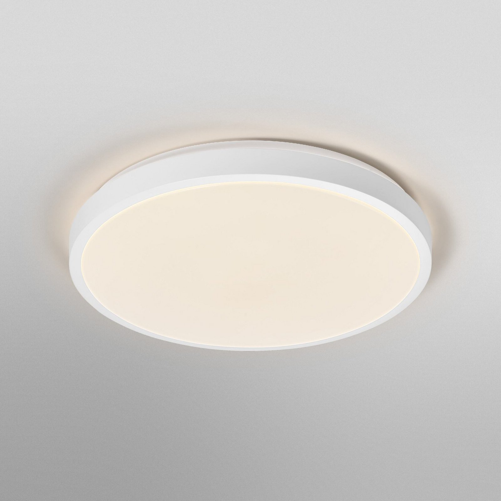 Lampa sufitowa LED OSRAM ORBIS LONDON, biała, Ø 40 cm, metal