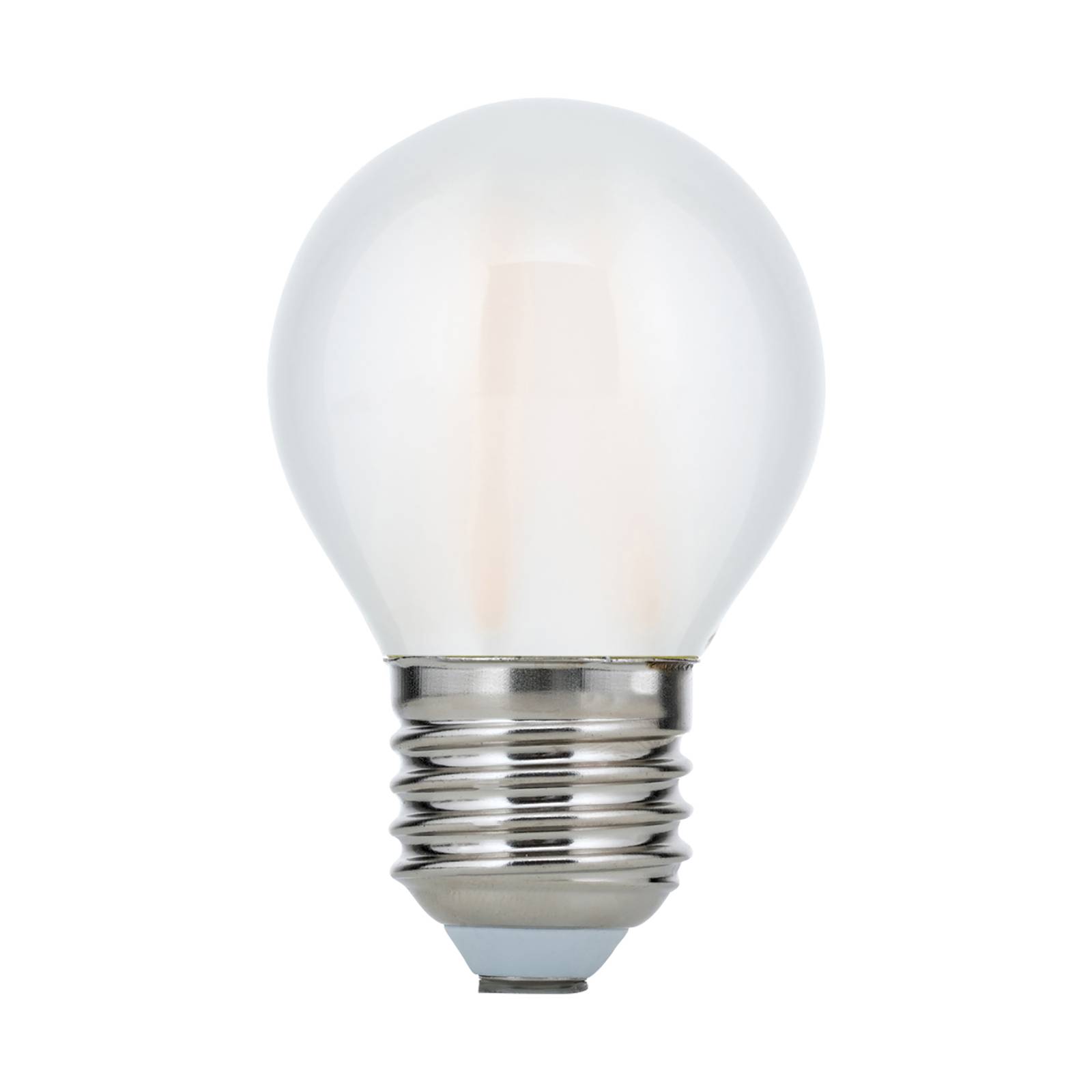 E-shop LED žiarovka E27 G45 4,5 W matná 827 stmievateľná