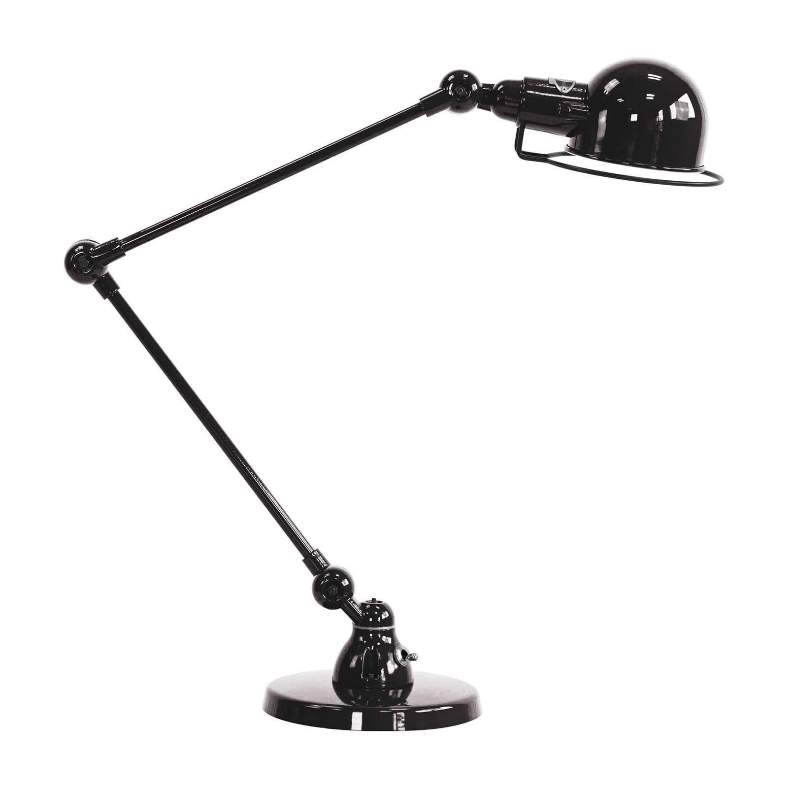 Jieldé Signal SI333 lámpara de mesa con pie, negro