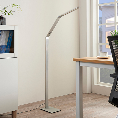 Filigran LED-leselampe Nicano, variabel lysfarge