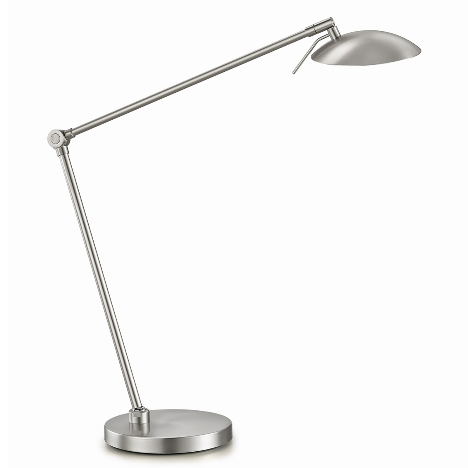 Beatrice LED-bordlampe, dæmpbar, mat nikkel