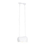 KARE Cloud pendant light, white, glass, 2-bulb, GU10