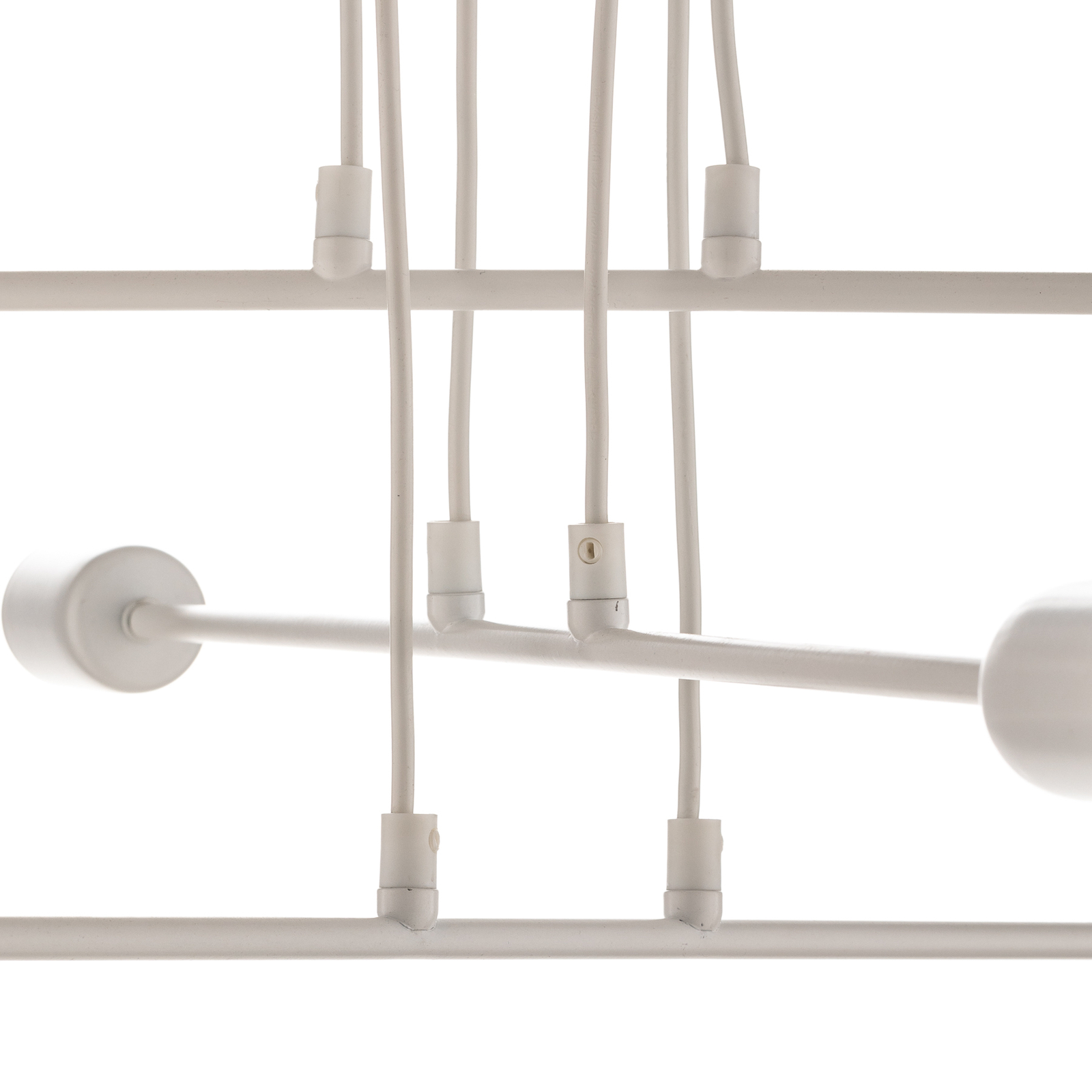 Hanglamp Multipo 6, 6-lamps in wit