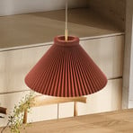 LE KLINT Hängeleuchte Model 1, braun, Papier, Ø 44 cm