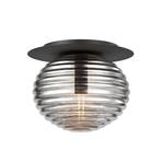 Maytoni loftlampe Reels, sort/grå, Ø 35 cm, glas