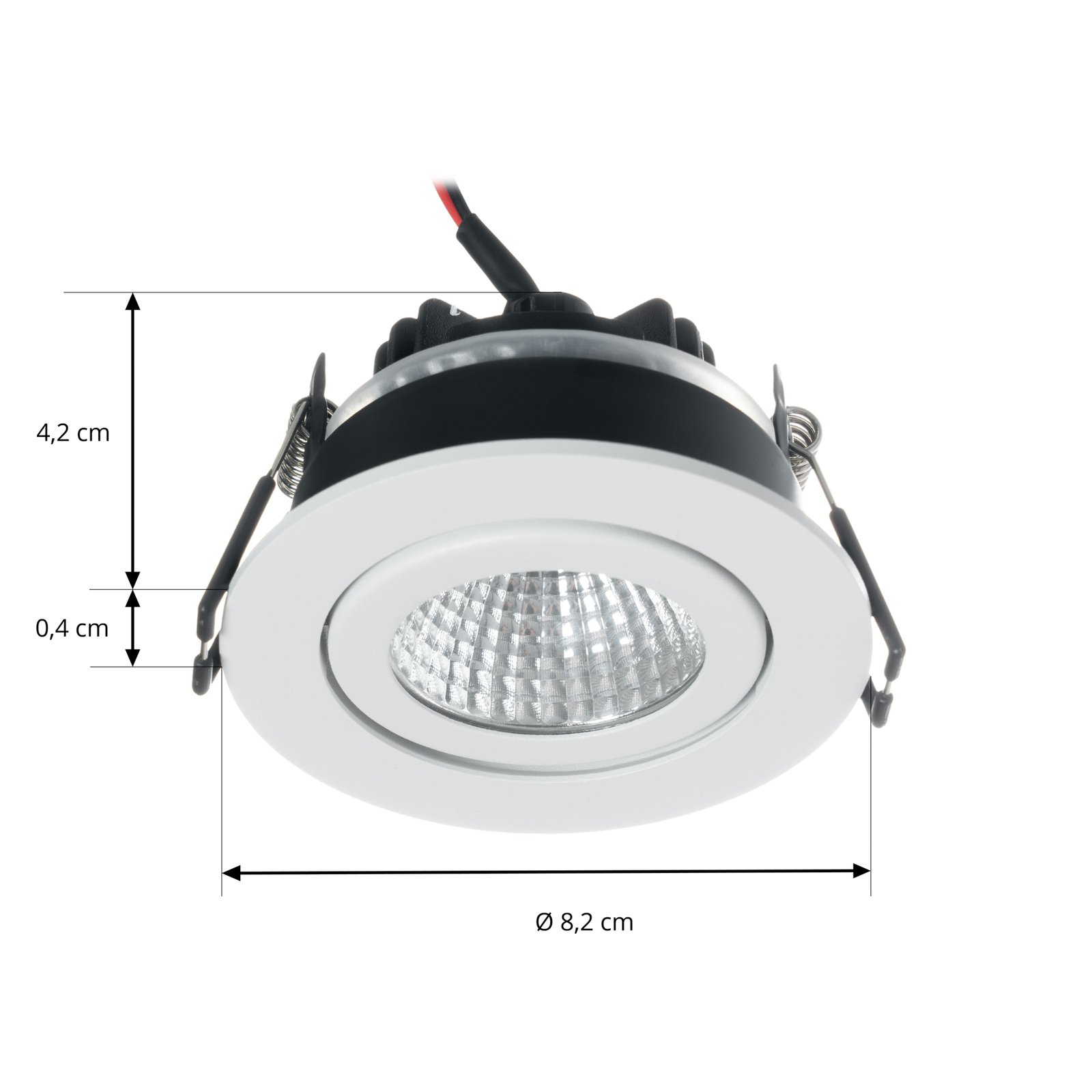 Jyra LED Zapuštěné místo 3000K IP65 Bílá - Arcchio