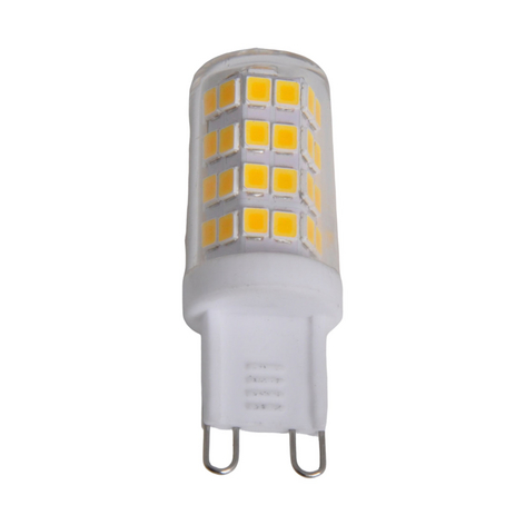 LED-stiftsokkelpære G9 3W varmhvid 3.000 K 330 lm