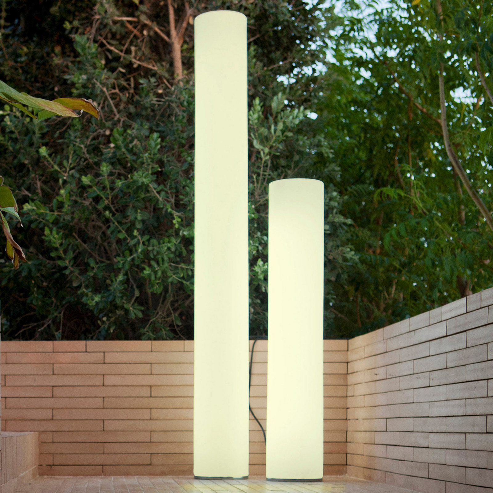 Newgarden Fity bornă luminoasă 100 cm 3.000 K - alb - Plastic