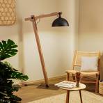 Envostar Stort lampa stojąca drewniany drążek