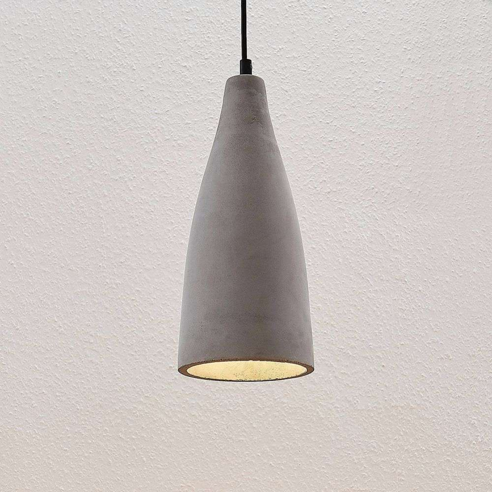 Sanne Lustră Pendul Concrete Grey - Lindby