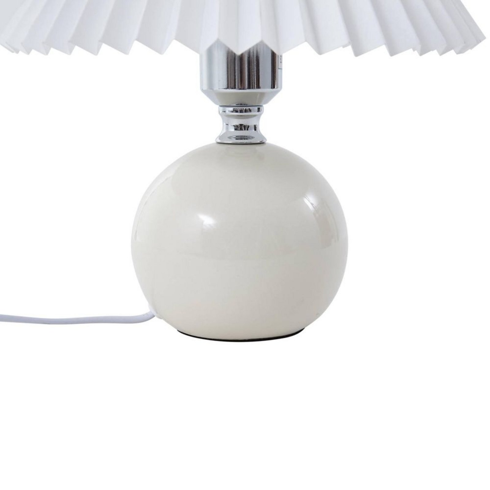 Kerimi Table Lamp Creme/White - Lindby