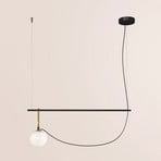 Artemide nh S2 14 suspendată 90,5 cm glob Ø 14cm