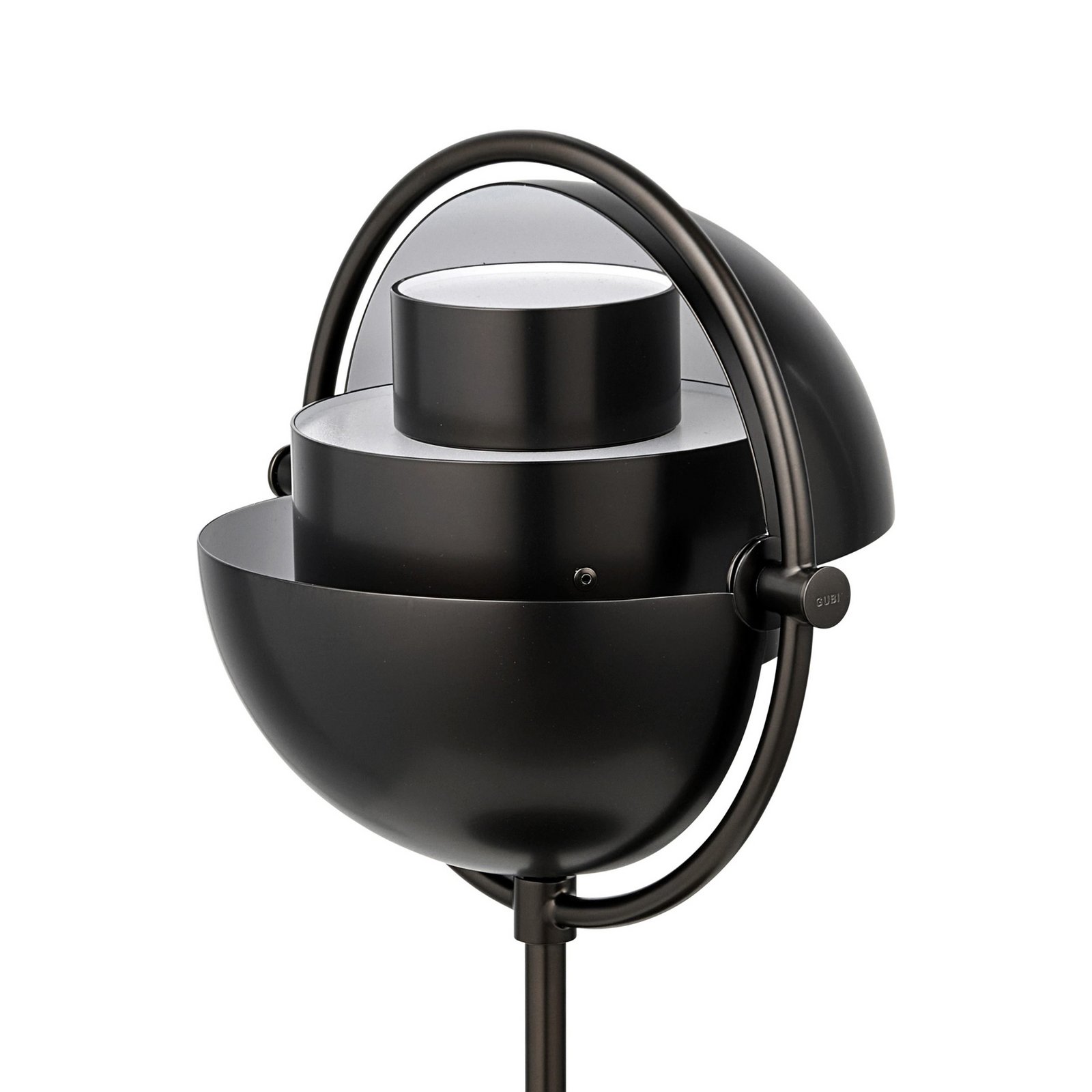 Multi-Lite Portable Table Lamp Black Brass - GUBI
