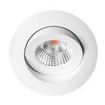 SLC One 360° luci da incasso a LED bianco Dime LED