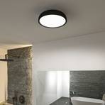 Paulmann Oka LED ceiling light IP44 CCT black