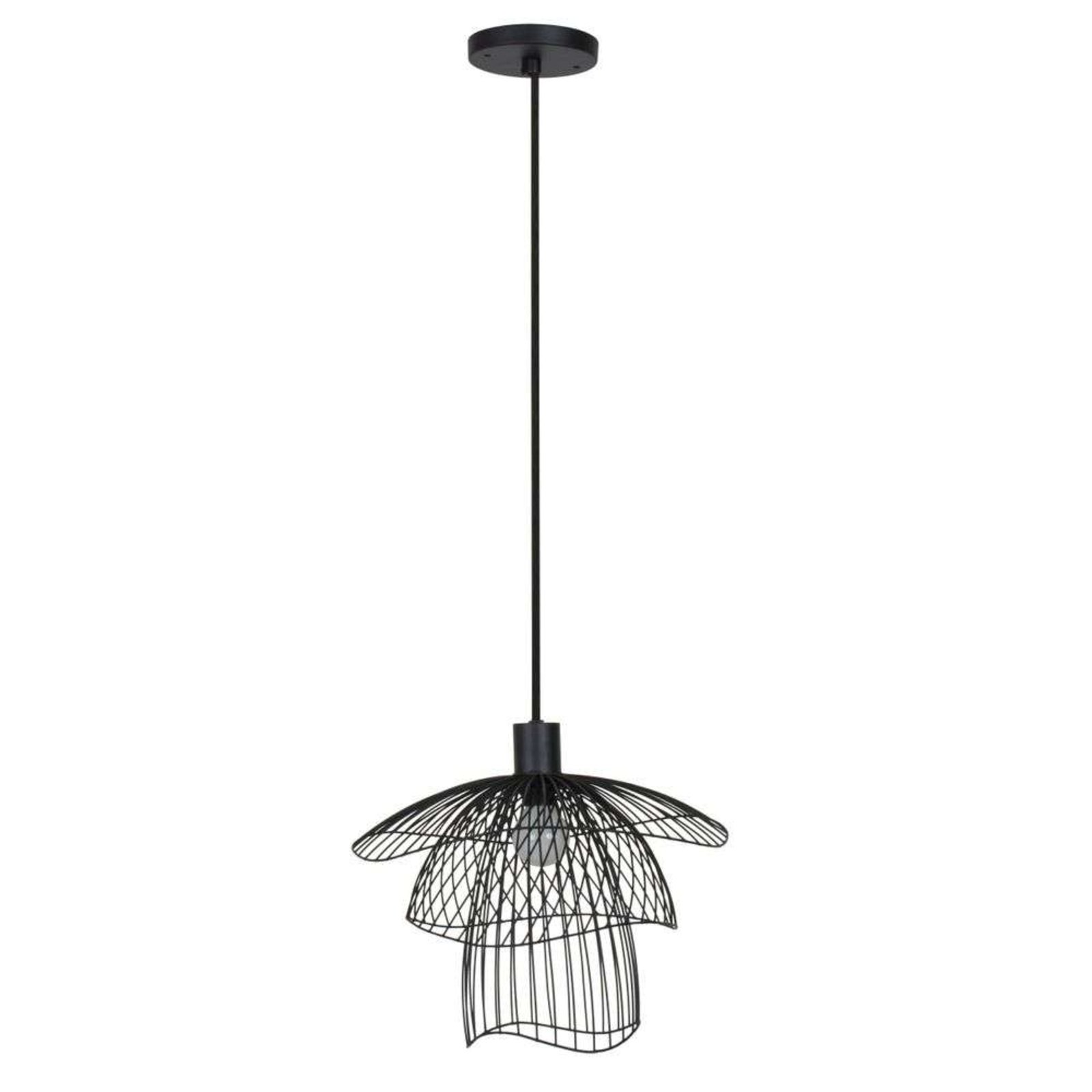 Papillon Závěsná Lampa XS Black - Forestier