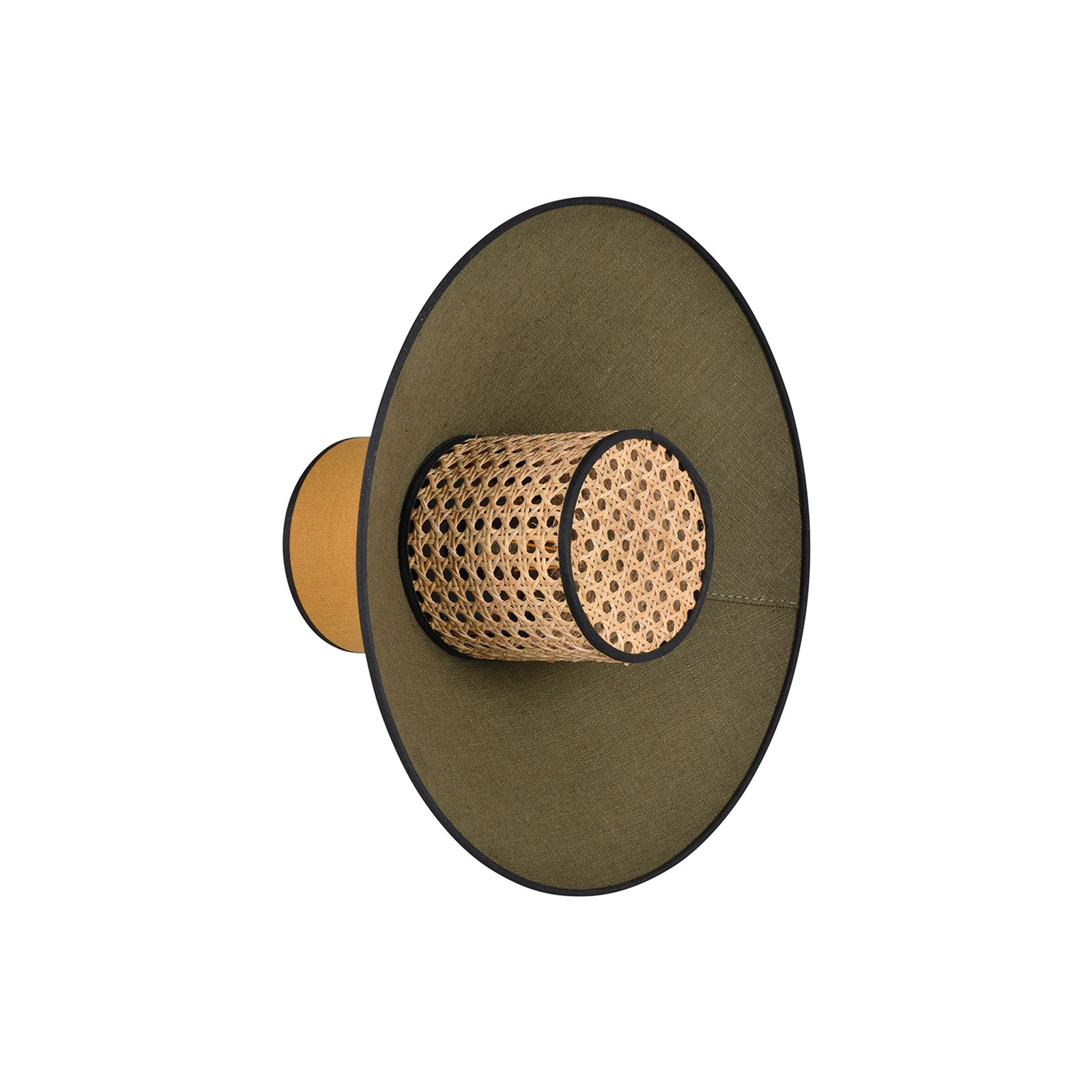 Singapour Wandleuchte, khaki/curry - MARKET SET Singapour Wandleuchte, khaki/curry - MARKET SET