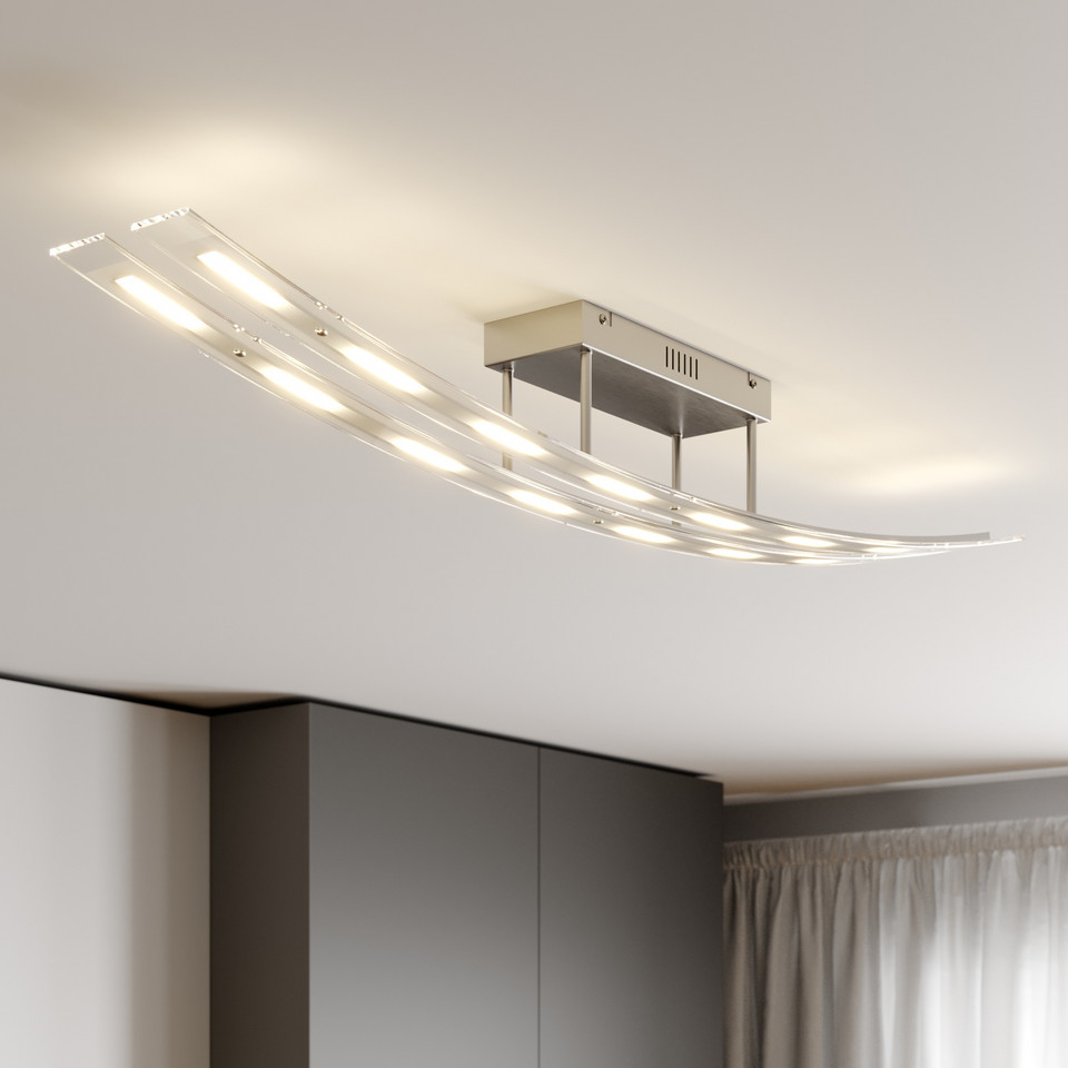 Lindby Jarda Double Plafond, transparent från Lindby